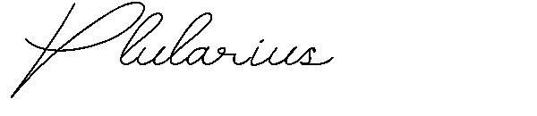 Plularius字体