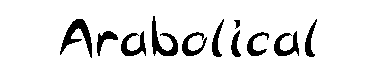 Arabolical字体