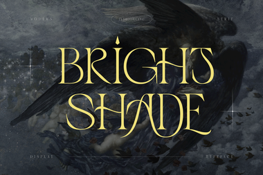 Bright shade字体