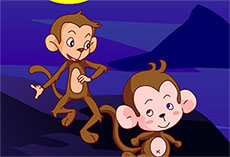 可爱的猴子们flash动画