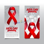 世界艾滋病日矢量素材
