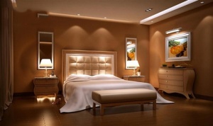 温馨卧室MAX模型设计