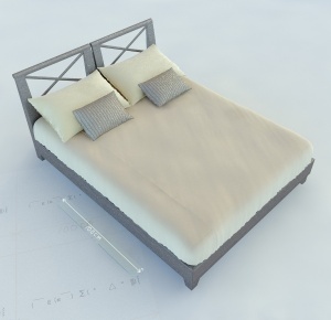 床模型设计素材