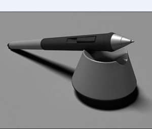 圆珠笔3Dmax模型设计