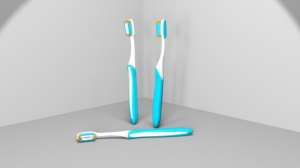 牙刷3D模型
