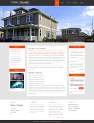 房地产开发CSS3网站模板