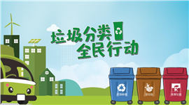 环保行动垃圾分类行动指南ppt模板