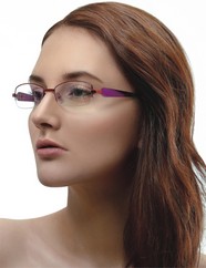 眼镜广告美女图片下载