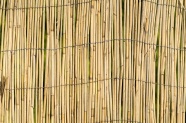 竹墙护栏纹理背景图片
