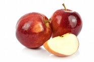 成熟红苹果图片