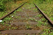 废弃铁路图片