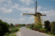 荷兰建筑风车图片