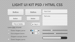 网页UI设计PSD元素下载