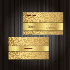金色VIP卡背景设计源文件
