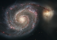 宇宙空间旋涡星系图片