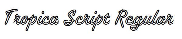 Tropica Script Regular
