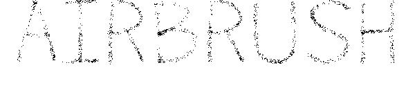Airbrush字体