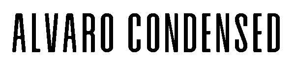 Alvaro Condensed字体