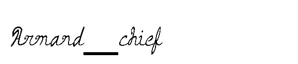Armand_chief字体