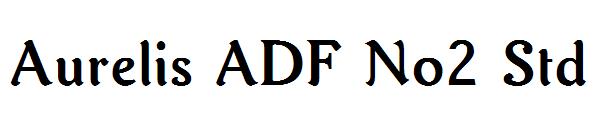 Aurelis ADF No2 Std字体