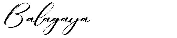 Balagaya字体