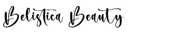 Belistica Beauty字体