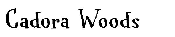 Cadora Woods字体