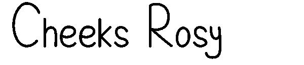 Cheeks Rosy字体