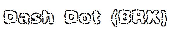Dash Dot (BRK)字体