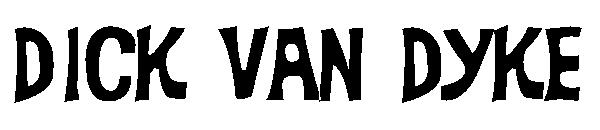 Dick Van Dyke字体