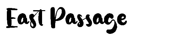 East Passage字体