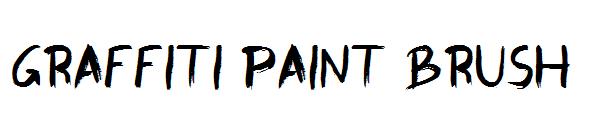 Graffiti Paint Brush字体