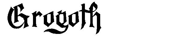 Grogoth字体