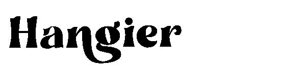 Hangier字体