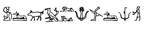 Hieroglify字体