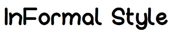 InFormal Style字体