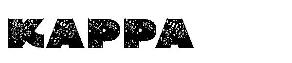KAPPA字体