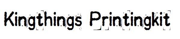 Kingthings Printingkit字体