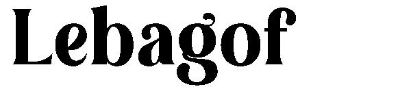 Lebagof字体