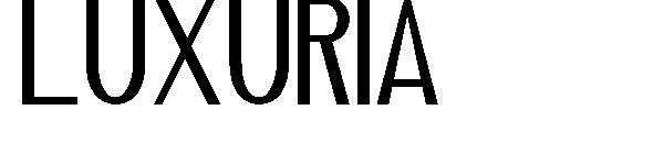 Luxuria字体