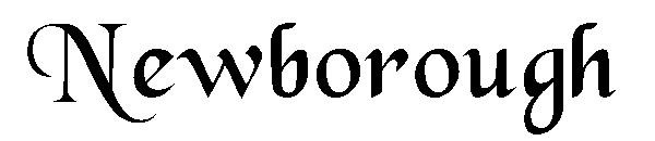 Newborough字体