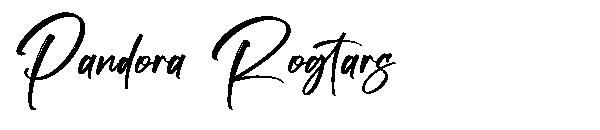 Pandora Rogtars字体