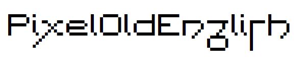 PixelOldEnglish字体
