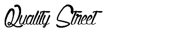 Quality Street字体