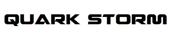 Quark Storm字体