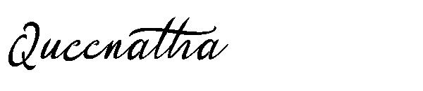 Queenatha字体
