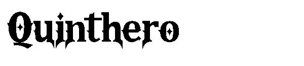 Quinthero字体