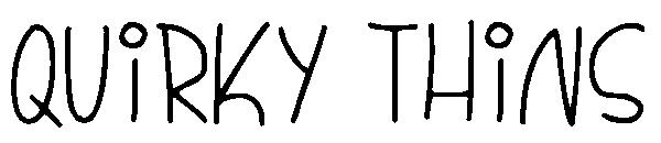 Quirky Thins字体