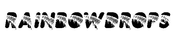RAINBOWDROPS字体