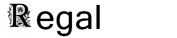 Regal字体